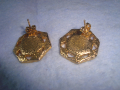 СТАРИ ПОЗЛАТЕНИ ВИНТИДЖ БРОНЗОВИ АРТ ДЕКО ОБЕЦИ 26134, снимка 5