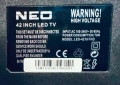 LED TV NEO LED-4219FHD 42 Инча, снимка 2
