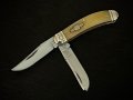 Колекционерски сгъваем джобен нож (Sowbelly Trapper Bone).RR1908, снимка 2