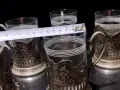 стари руски стакани подстакани поставки за чаши , снимка 3