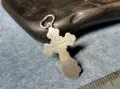 Спаси и Сохрани ПРАВОСЛАВНО СРЕБЪРНО РАЗПЯТИЕ КРЪСТ СРЕБРО 925 МАЙСТОРСКА РЪЧНА СТАРА РАБОТА 48595, снимка 10