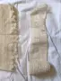 старинно керамично менче отлично състояние лот от старинни дантели и парчета плат, снимка 7