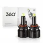 LED крушки 9005 100W 12V комплект 2 броя, снимка 1