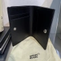 Оригинален Montblanc мъжки портфейл – естествена кожа, пълен комплект, снимка 2