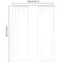 vidaXL Затъмняващи завеси с куки, 2 бр, кадифе, бежови, 140x225 см, снимка 7