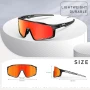 KAPVOE Поляризирани велосипедни очила,спортни слънчеви очила K76, снимка 6