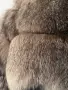 Зимно яке от естествен косъм, снимка 3