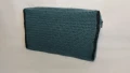 Дамско плетено портмоне петрол, снимка 1