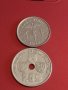 Две монети 25 сантима 1938г. / 1 франк 1929г. Белгия за КОЛЕКЦИОНЕРИ 36986, снимка 1 - Нумизматика и бонистика - 44304121