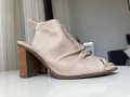 Италиански кожени обувки, снимка 1 - Дамски обувки на ток - 41161506