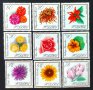 Полша, 1966 г. - пълна серия чисти марки, цветя, 4*9, снимка 1 - Филателия - 41841779