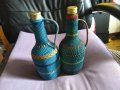 Плетени шишета 0,500млл от соца, снимка 1 - Колекции - 41182897