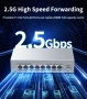 комутатор 2,5Ghz switch 5+1 или 8+1 порта, снимка 7