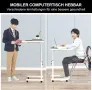 Стоящо бюро с регулируема височина, компютърно повдигаща се маса, снимка 3