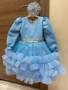 Официална рокля за момиче 3-4г, снимка 6