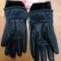 Продавам нови дамски уиндстопърни черни ръкавици софт шел Kolon Sport , снимка 6 - Зимни спортове - 35881528