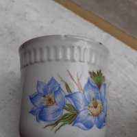 Руски порцелан пет чаши, снимка 4 - Антикварни и старинни предмети - 40326124