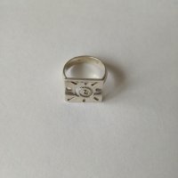 Сребърен пръстен „ Слънце ” . Сребро проба 925 , снимка 5 - Пръстени - 38610651