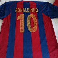 Футболна тениска Барселона, Лаудруп, FC Barcelona,Laudrup, Роналдиньо,Ronaldinho, снимка 12 - Фен артикули - 32778240