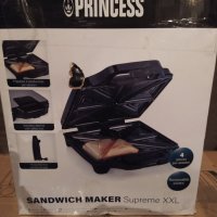 Уред за сандвичи Princess sandwich maker supreme XXL, снимка 5 - Тостери - 41549554