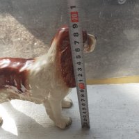 Порцеланова статуетка фигура куче маркировка порцелан, снимка 8 - Антикварни и старинни предмети - 35948562
