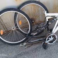 алуминиев велосипед на части, алуминиево колело NOMADE E, капла, джанта, гума, рамка AGLEE, снимка 8 - Части за велосипеди - 42705370