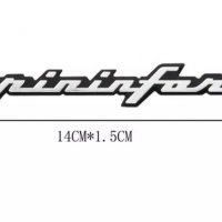Нови алуминиеви емблеми ”Pininfarina” - 140 мм. / 15 мм., снимка 2 - Аксесоари и консумативи - 40004773