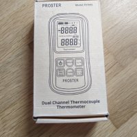Proster PST095 двойно канален термометър уред за отчитана на температура Професионален, снимка 10 - Друга електроника - 41553103