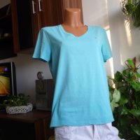 синя тениска Tommy Hilfiger, снимка 2 - Тениски - 41675781