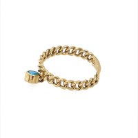 Златен дамски пръстен 2,11гр. размер:53 14кр. проба:585 модел:22339-1, снимка 3 - Пръстени - 44376103