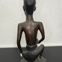 Африканска дървена фигура на жена. №5118, снимка 7 - Колекции - 44510048