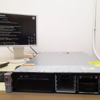 HP ProLiant DL380 Gen8 2x XEON 48 ядрен компютър с Windows 10, снимка 2 - Работни компютри - 41920667