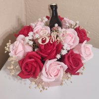Сапунени рози за 8 - ми Март, снимка 1 - Изкуствени цветя - 42949689