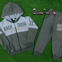 Детски екип за момче " Back Door " , снимка 1 - Детски анцузи и суичери - 41724098