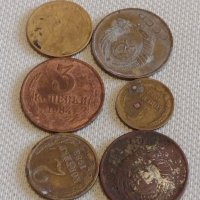Лот монети 6 броя копейки СССР различни години и номинали 39348, снимка 1 - Нумизматика и бонистика - 44157358