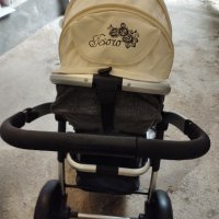  Комбинирана бебешка количка, снимка 7 - Детски колички - 44358110