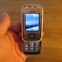 Плъзгащ телефон, телефон слайд с копчета NOKIA 6111, НОКИА 6111- 2005г. - работещ., снимка 2 - Nokia - 35985357