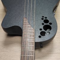 Бас китара   Ovation Elite TX Mid Depth Acoustic-Electric Bass Black, снимка 12 - Китари - 36012263