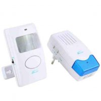 Безжична аларма с датчик за движение 220V звънец, снимка 2 - Други стоки за дома - 35818890