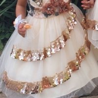 Детска  официална рокля , снимка 4 - Детски рокли и поли - 40014672
