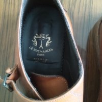 Мъжки кожени обувки Le Ruemarcel, номер 41, снимка 3 - Мокасини - 40299364