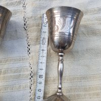 Метална чаша 2 бр, снимка 5 - Антикварни и старинни предмети - 44481549