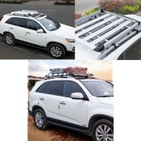 Багажник за кола, за покрив, алуминий, 127х96см, снимка 4 - Аксесоари и консумативи - 44380462