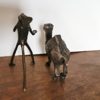 Бронзови Африкански животни, снимка 5 - Антикварни и старинни предмети - 36320814