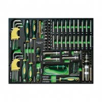 Шкаф с инструменти с 7 чекмеджета – 5 пълни RockForce, снимка 9 - Куфари с инструменти - 39298962