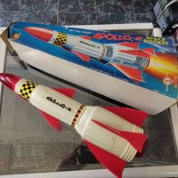 Стара играчка ракета apollo-x space rocket, снимка 1 - Колекции - 40279535
