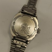 1980's Японски Стоманен Часовник CITIZEN CQ Дамски, снимка 8 - Антикварни и старинни предмети - 40288191