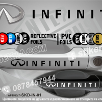 Infiniti стикери за дръжки SDK-INF-01, снимка 1 - Аксесоари и консумативи - 35641218