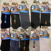 Лот от 10 бр. мъжки памучни чорапи терлик размер 40-43, снимка 1 - Мъжки чорапи - 41559275