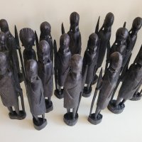 Африканси статуетки Антики, снимка 14 - Антикварни и старинни предмети - 41323672